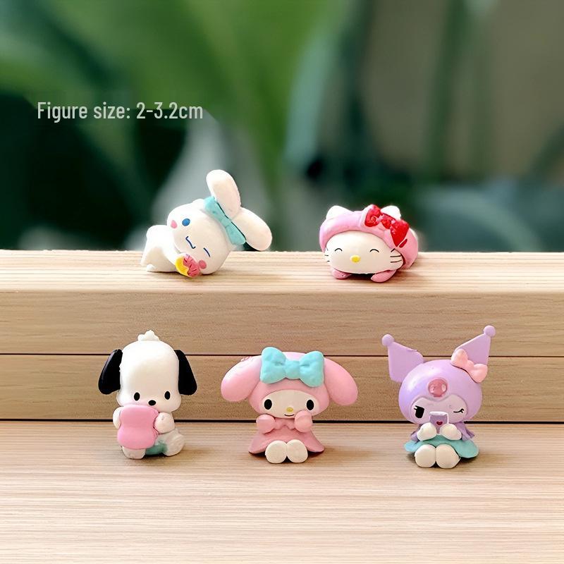 Мини-украшения Sanrio, расписанные вручную: Куроми, Моя Мелоди, Помпонпурин - Милые подарки для детей