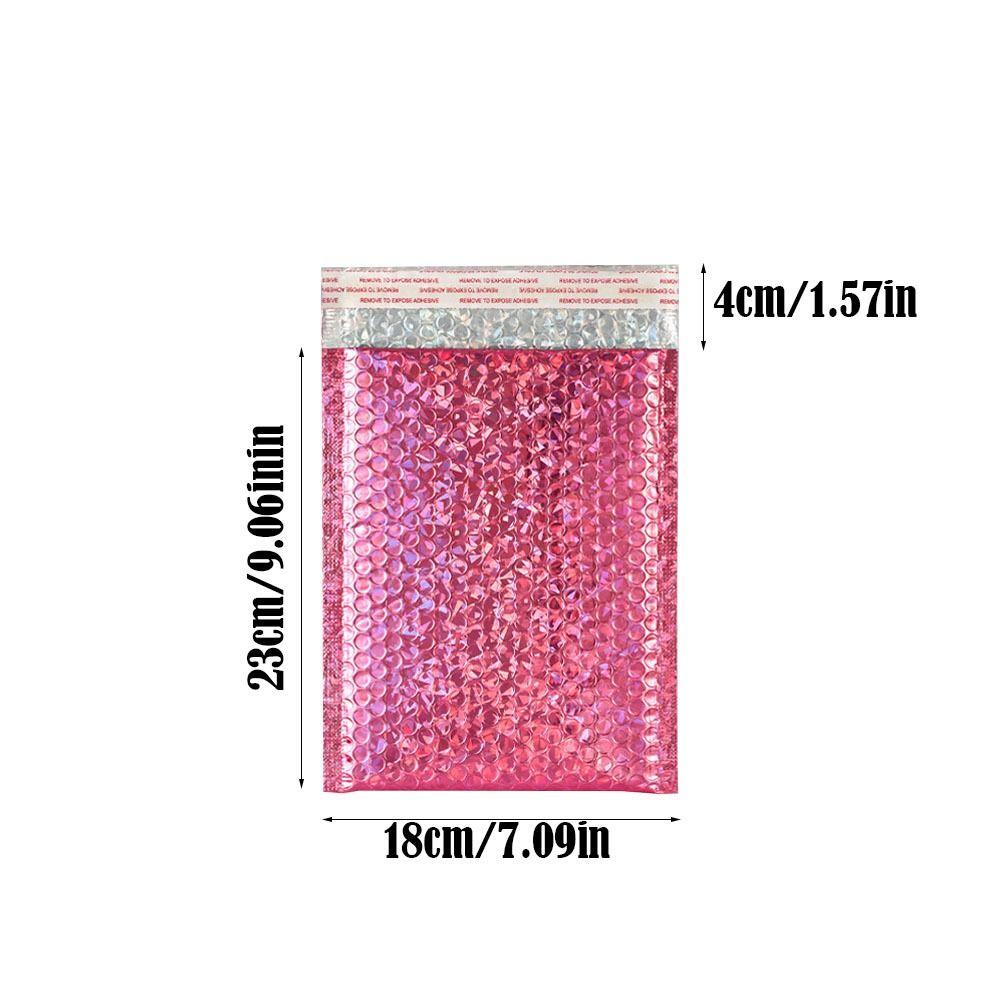 10Pcs Waterproof Bubble Mailers Pearlescent Film Shipping Bags Durable Foam Envelope