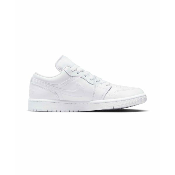 Air Jordan 1 Düşük Triple Beyaz Kadın Spor Ayakkabı DV0990-111