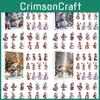 Christmas Countdown Advent Calendar With Cute Snowman Acrylic Decorations For Holiday Gifts And Party Decor