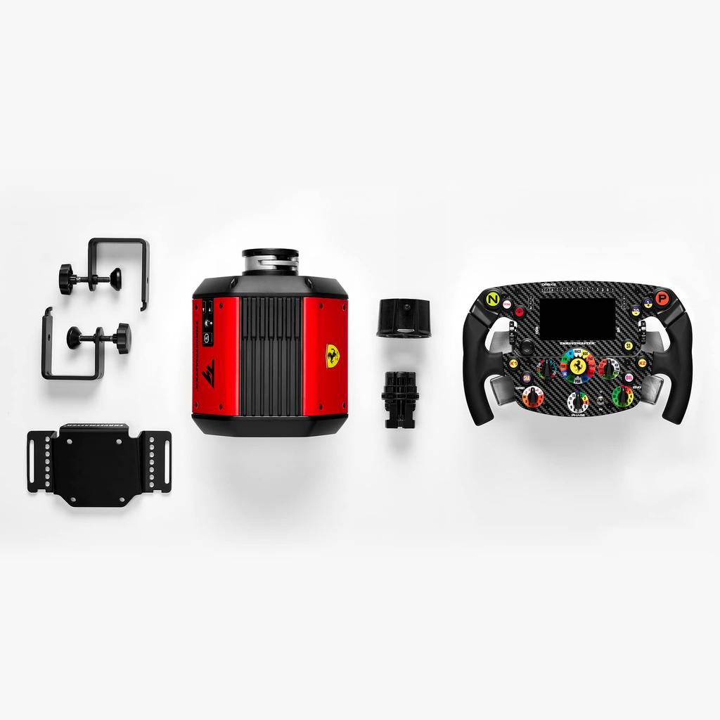 Thrustmaster Steering Controller T818 FERRARI SF1000 Direct Force Feedback Interchangeable Officially Licensed by Ferrari []Thrustmaster - SIM, Drive,