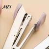 Handheld Paper Fastener Portable Stapler, Metal Ergonomic Binding Tool, Compact Durable Stapler Lightweight for Office And School Documents