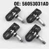 4PCS Car TPMS Tire Pressure Monitoring Sensor 433MHZ 56053031AD for for Jeep Compass 2006-2014 for Dodge Magnum Avenger