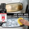 Car Headlight Repair Paste - High-strength Polishing Agent That Removes Oxidation, Scratches, Blurring, and Yellowing, Restoring