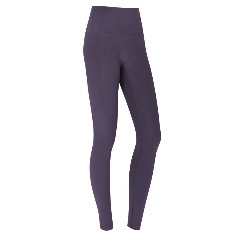 Nude Feel Seamless Yoga Pants High Sense Outer Wear Leggings Fitness Body Pants Color Seamless Buttock Lifting Yoga Trousers