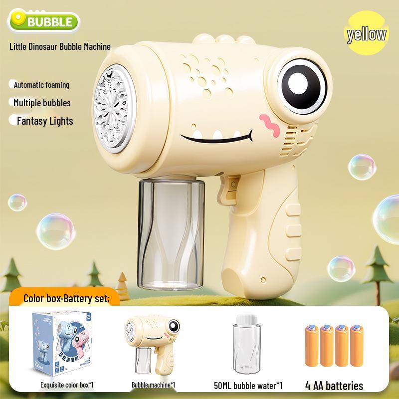 Capybara Bubble Wand: Automatic Light-Up Bubble Gun for Outdoor Parent-Child Fun