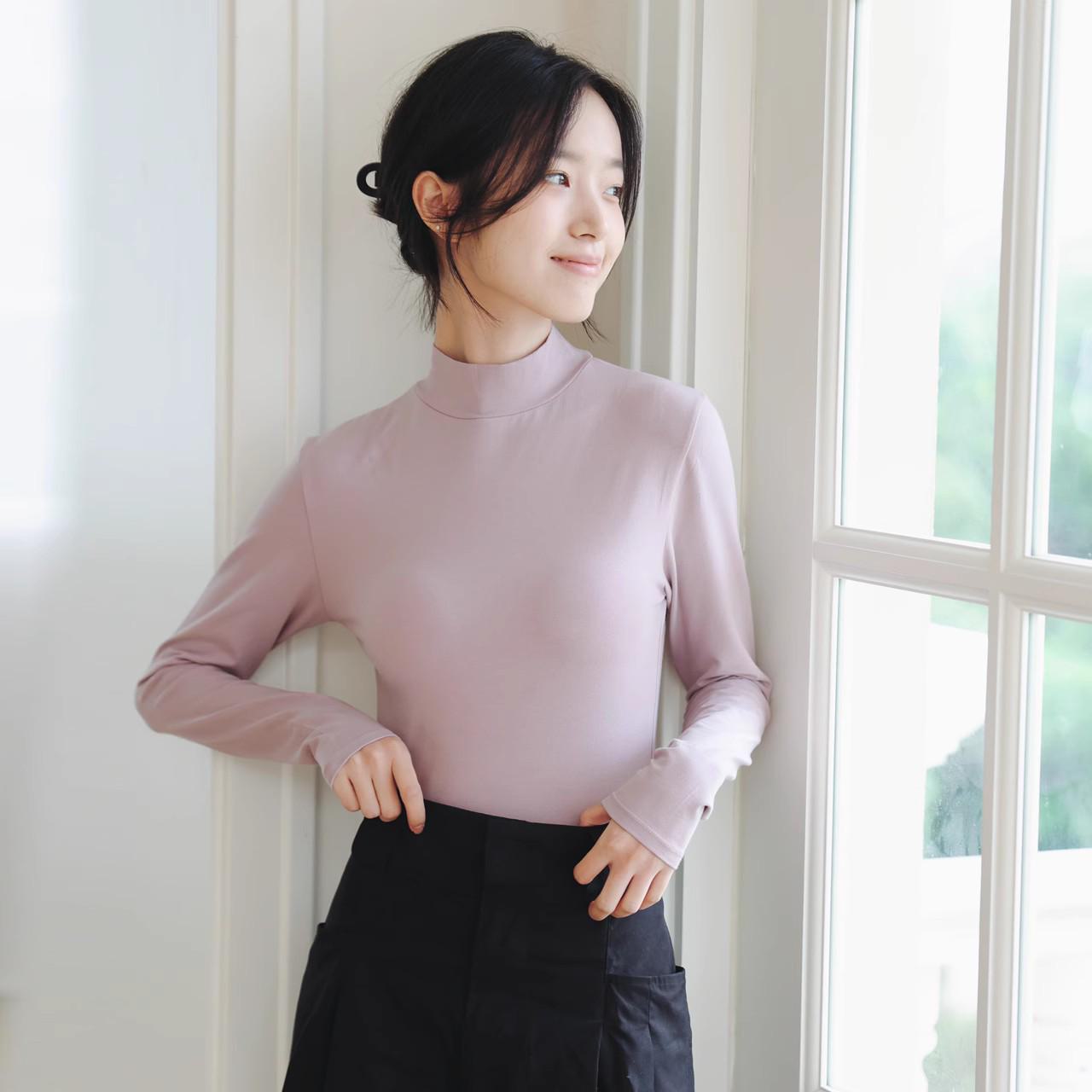 

Женский осенний комплект термобелья из хлопка: Топ со средней горловиной и узкие брюки XXL