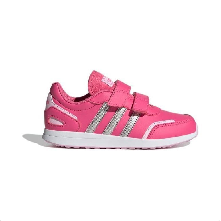 Adidas Neo Vs Switch 3 Comfortable Durable Low-Top Kids Casual Shoes Kids Casual Shoes Deep-Pink IG9641