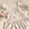 BELLELIFE Pencil Flower Ruffle Apron