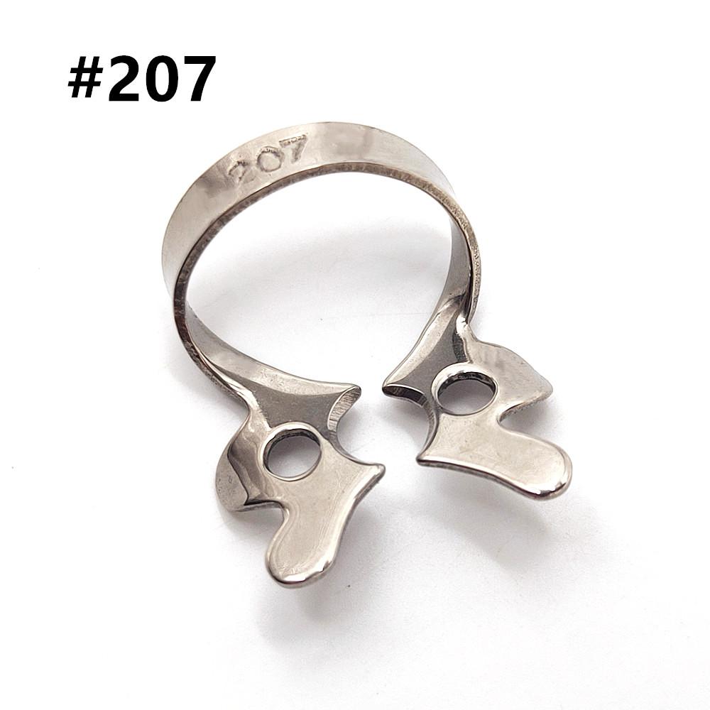 

1 шт., самые популярные зажимы для реставрации зубов, резиновые зажимы для плотины, резиновый барьерный зажим, материал из нержавеющей стали 1 piece Code 207