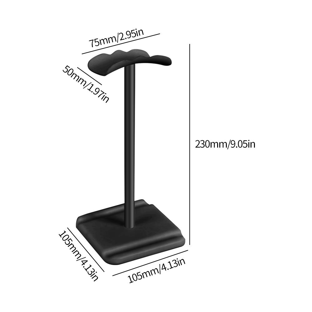 Universal Headphones Stand Non-Slip Headset Holder Earphone Mount Hanger Headset Stand Support With Mobile Phone&Tablet