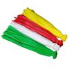 100pcs Red Plastic Mesh Bags Fruit Chestnut Nut Small Mesh Packaging and Storage Net Cover Portable Nylon Woven Bag with Buckle