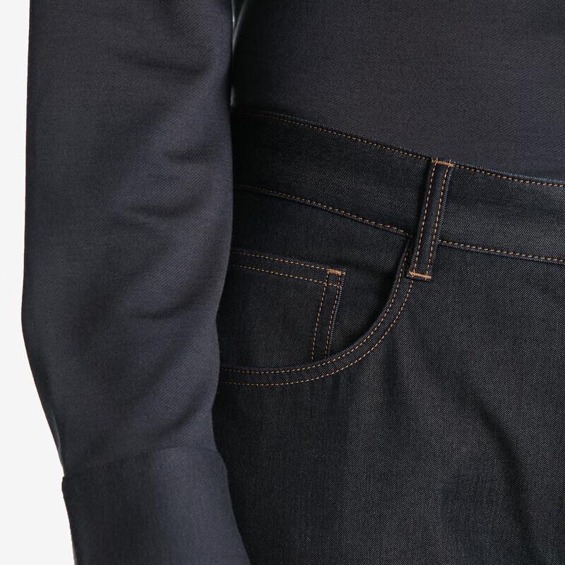 K-Boxing Men's Business Casual Straight-Leg Jeans BQRT3534