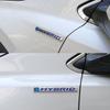 3D Premium HYBRID für Auto Kotflügel Kofferraum Heckhaube Aufkleber Emblem Abzeichen Aufkleber Zubehör