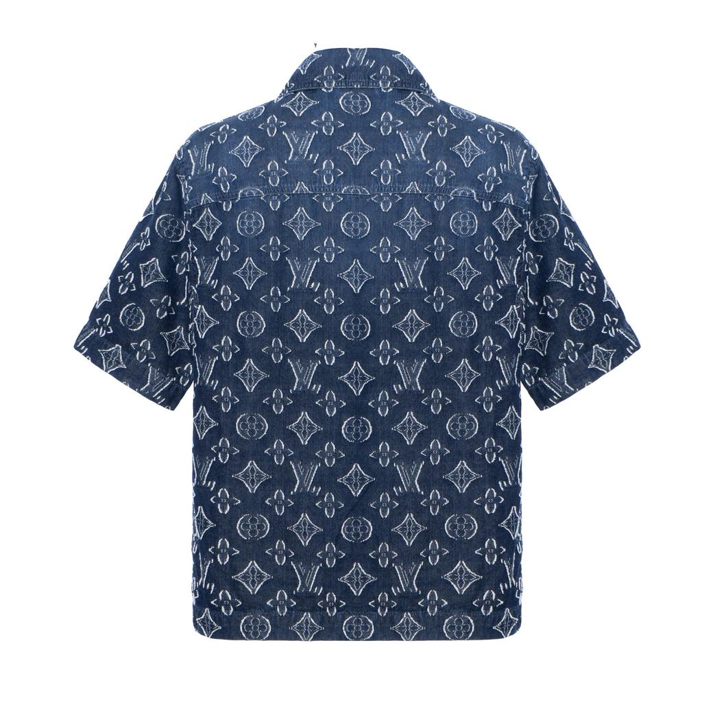 Louis Vuitton FW23 Shirt Men's Blue 1ABXXJ