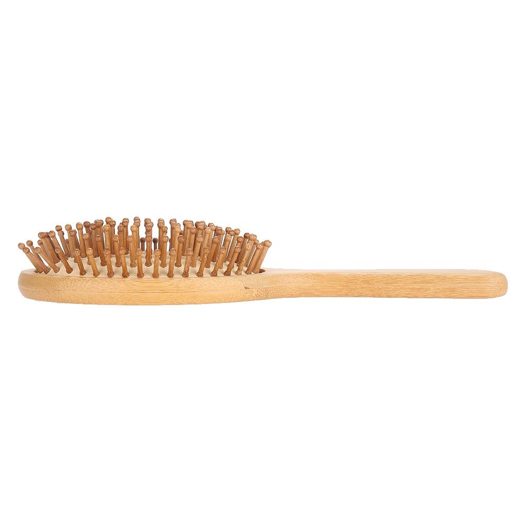 Solid Wood Hair Massage Comb Anti Static Hairbrush Portable Scalp Massage Comb