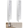 Stainless Steel Garage Door Seal Protector Rodent Proof Strip for Standard Garage Doors