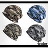 WHITE FANG Knit Hat Neck Warmer Camouflage Military Hat Cap Fleece Lining CA437 Autumn/Winter Men's (01 Green)