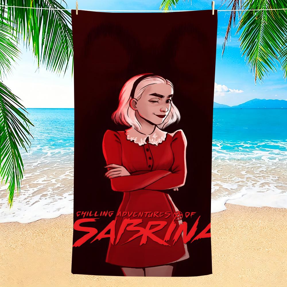 S-Sabrina Towel Towel Soft Pool Gift For Travel Gym Shower Camping Quick Dry Sports Large Beach Towels