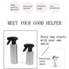 Oil Sprayer Refillable Bottle,Food-grade Stainless Steel Oil & Liquid Dispenser