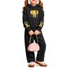 Girls' Print Hoodie and Sweatpants Set, 2-Piece Outfit for Casual Wear