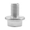 Stainless Steel M3-M6 Hex Flange Bolt with Tooth, Anti-Slip Flat Head