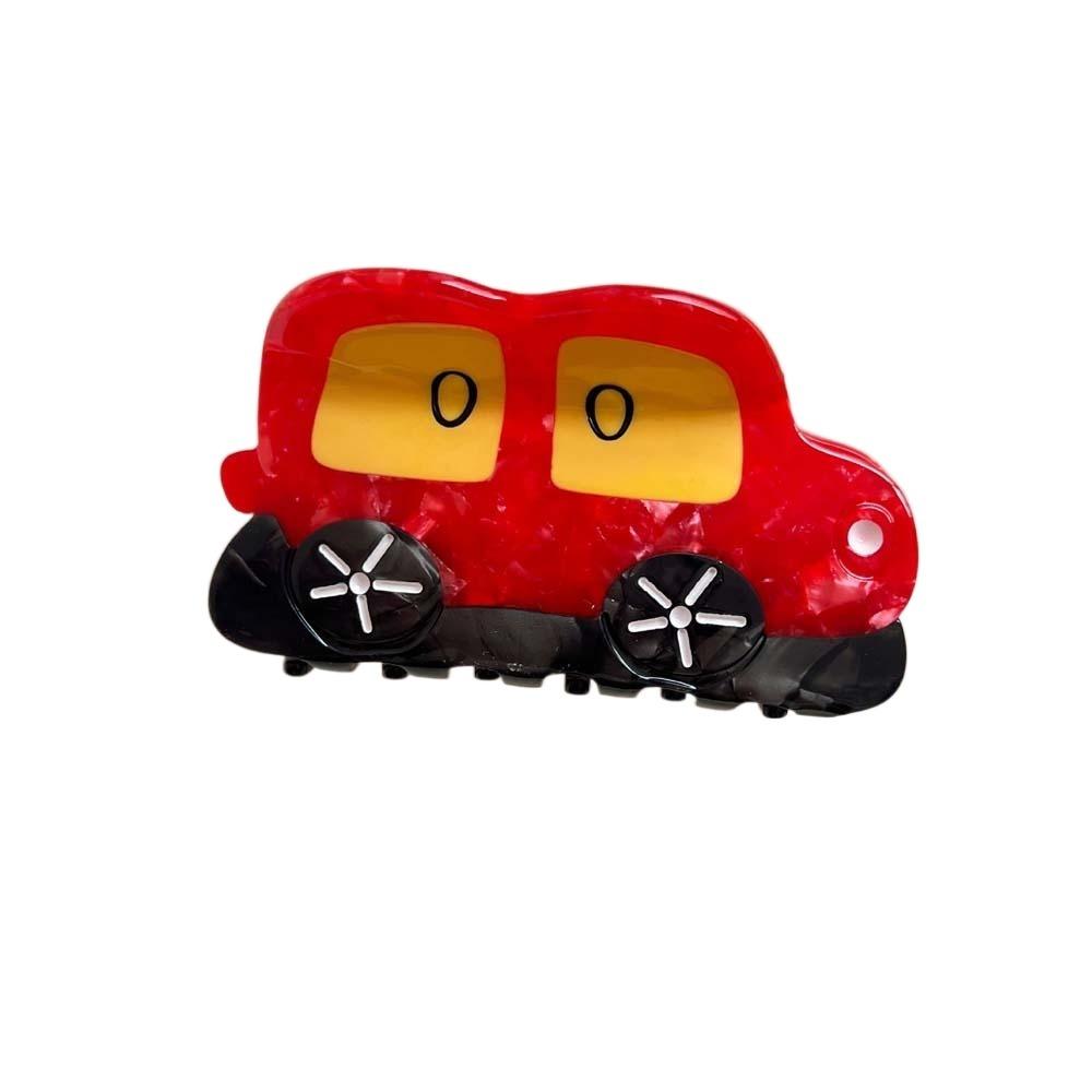 Watermelon Creative Car Shark Clip Cartoon Acrylic Hair Accessories Acetic Acid Hair Claw  Women