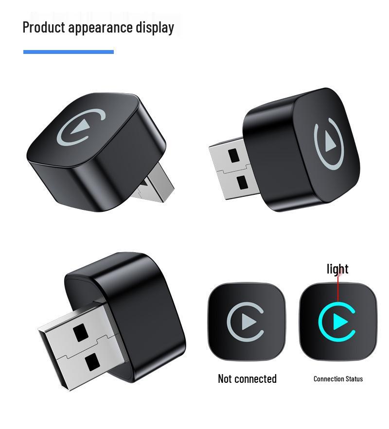 Popular Dual-Channel Smart Wireless CarPlay & Android Auto Interconnect Module