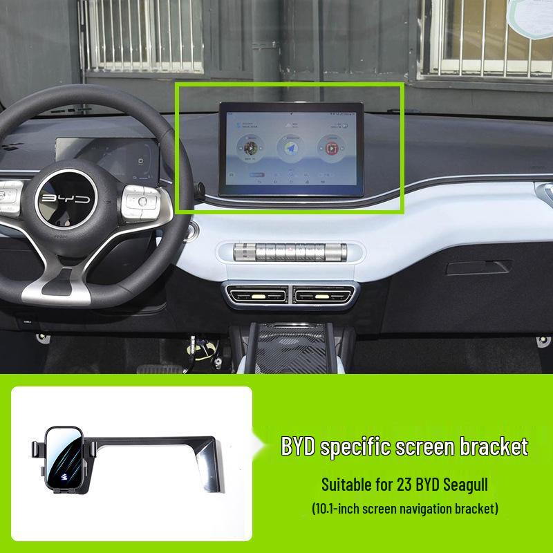 Držák na telefon pro vozidla BYD pro horizontální obrazovky Kompatibilní s modely Destroyer, Seal, Seagull, Tang, Han, Song, Yuan a Qin