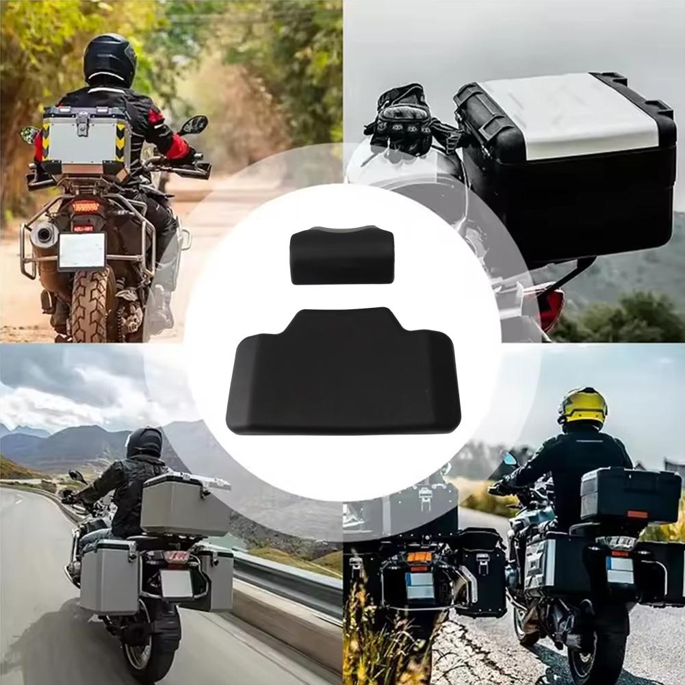 1pcs Motorcycle Passenger Backrest Back Pad PU Foam Sponge Soft Shockproof Universal Motorcycle Trunk Backrest Cushion