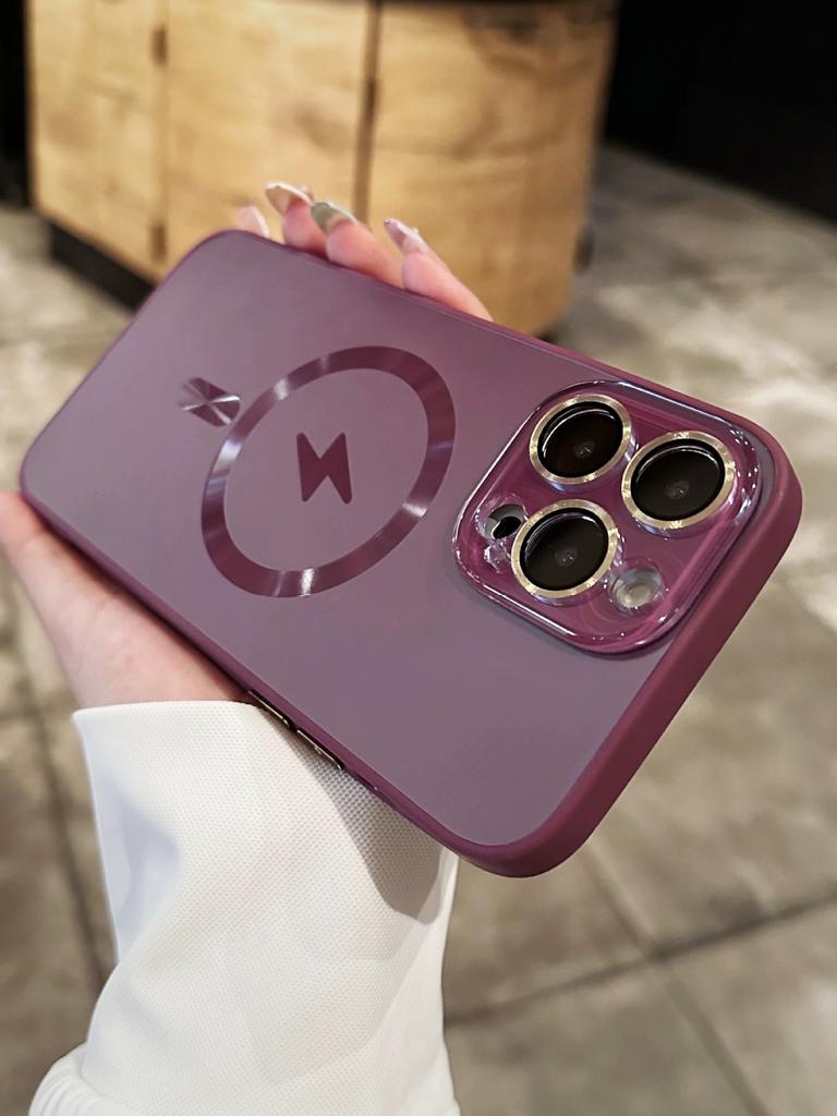 Applicable to Apple 16Promax Lightning Magnetic Mobile Phone Case All-inclusive Lens Film iPhone16 Protective Case Shockproof