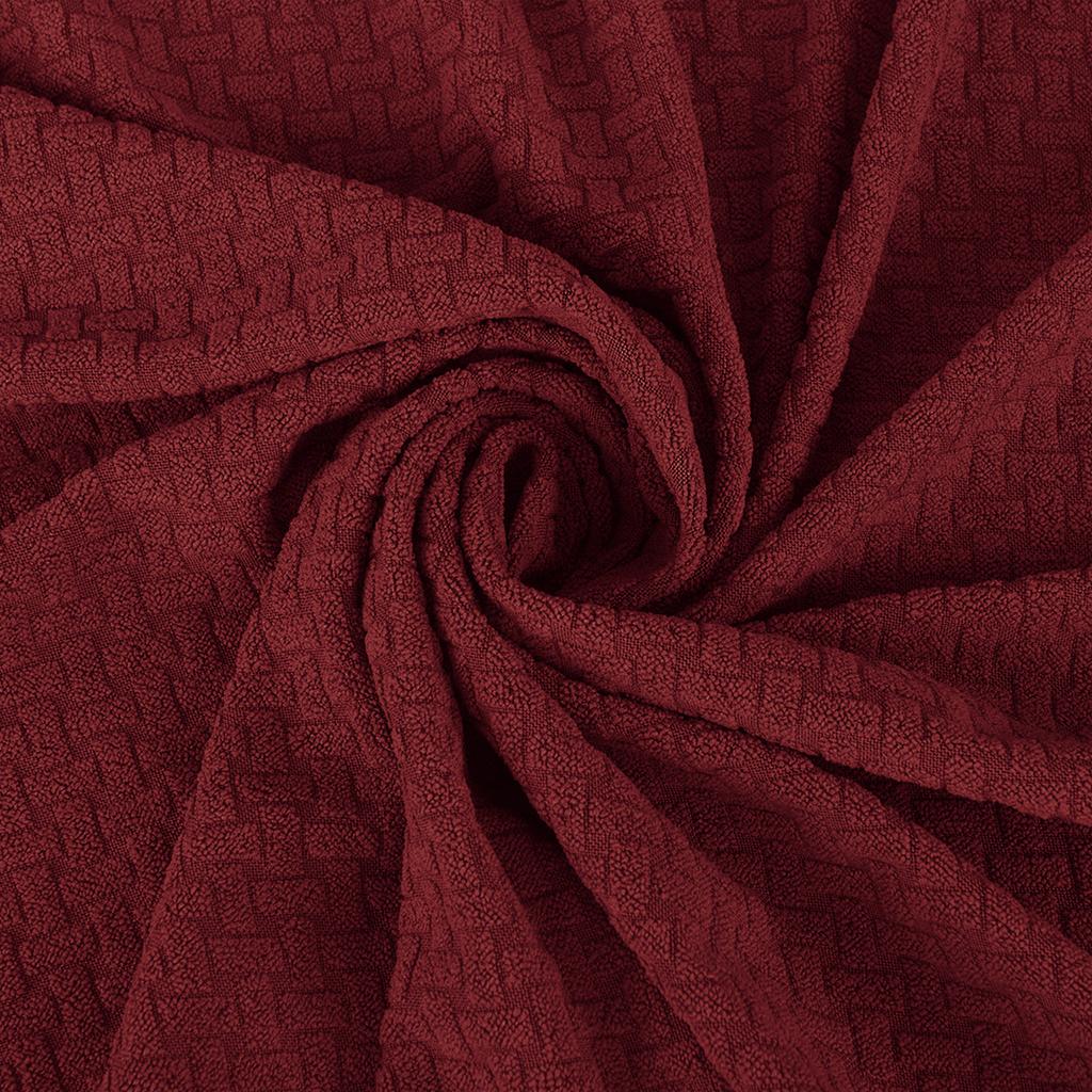 Solid Color Knitted Knot Jacquard Thickened Stretch Sofa Cover Fabric All-inclusive Sofa Cushion Cover