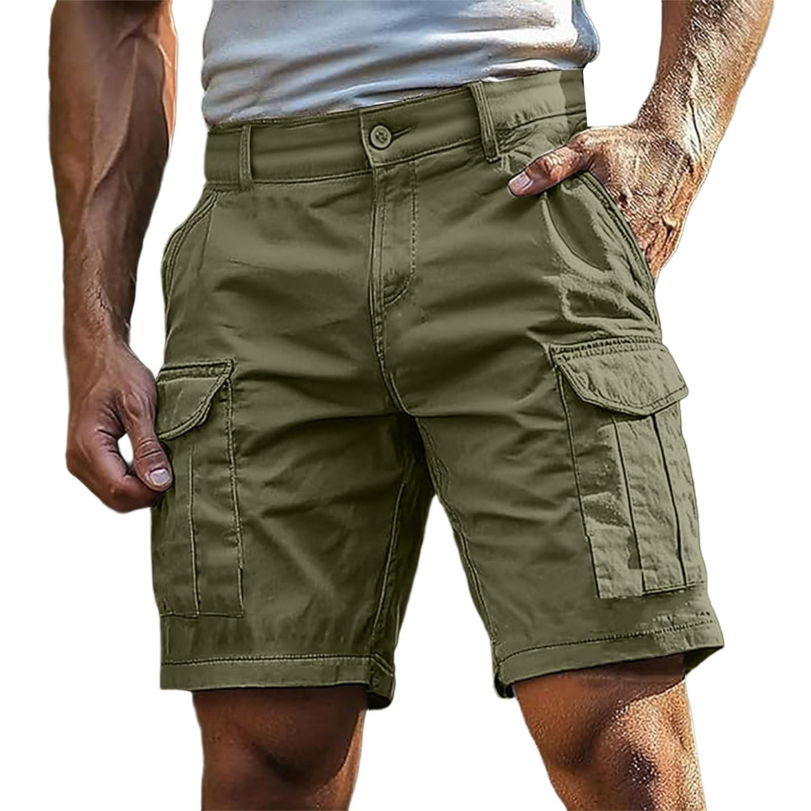 

Men s Sports Pocket Workwear Casual Loose Shorts Casual Jogging Shorts L