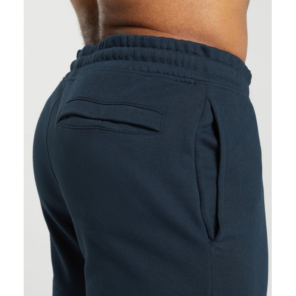 Gymshark Jogginghose mit Wappen, Marineblau A2a4h Ubcy