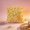 Fun Popcorn Cartoon Graphic Cushion Cover Comfortable Durable Pillow Cover MultiScene for Home Office Car Sofa
