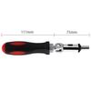 0-180 Degrees Multifunctional Ratchet Screwdriver Wrench with 1/4 Inch Inner Hexagon Interface