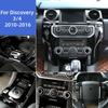 For Land Rover Discovery 4 LR4 2010-2016 ABS Black Dashboard Gear Shift Panel Cover Trim Interior Decor Stickers Car Accessories