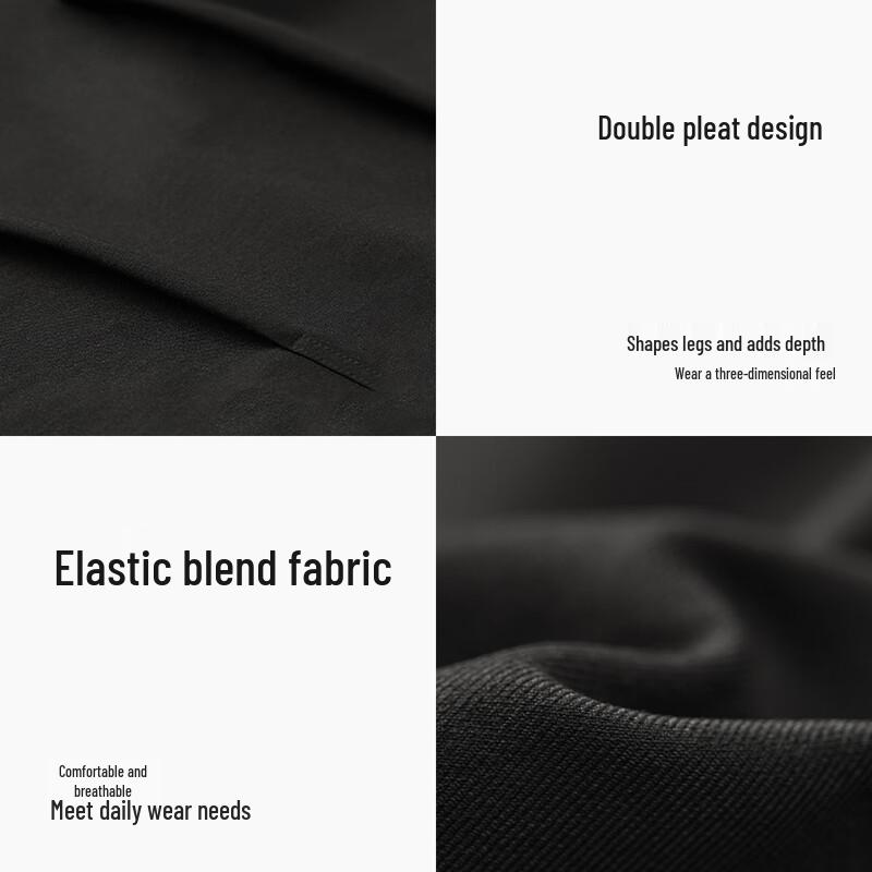 CHINISM Men's Cool-Touch Breathable Cargo Parachute Pants