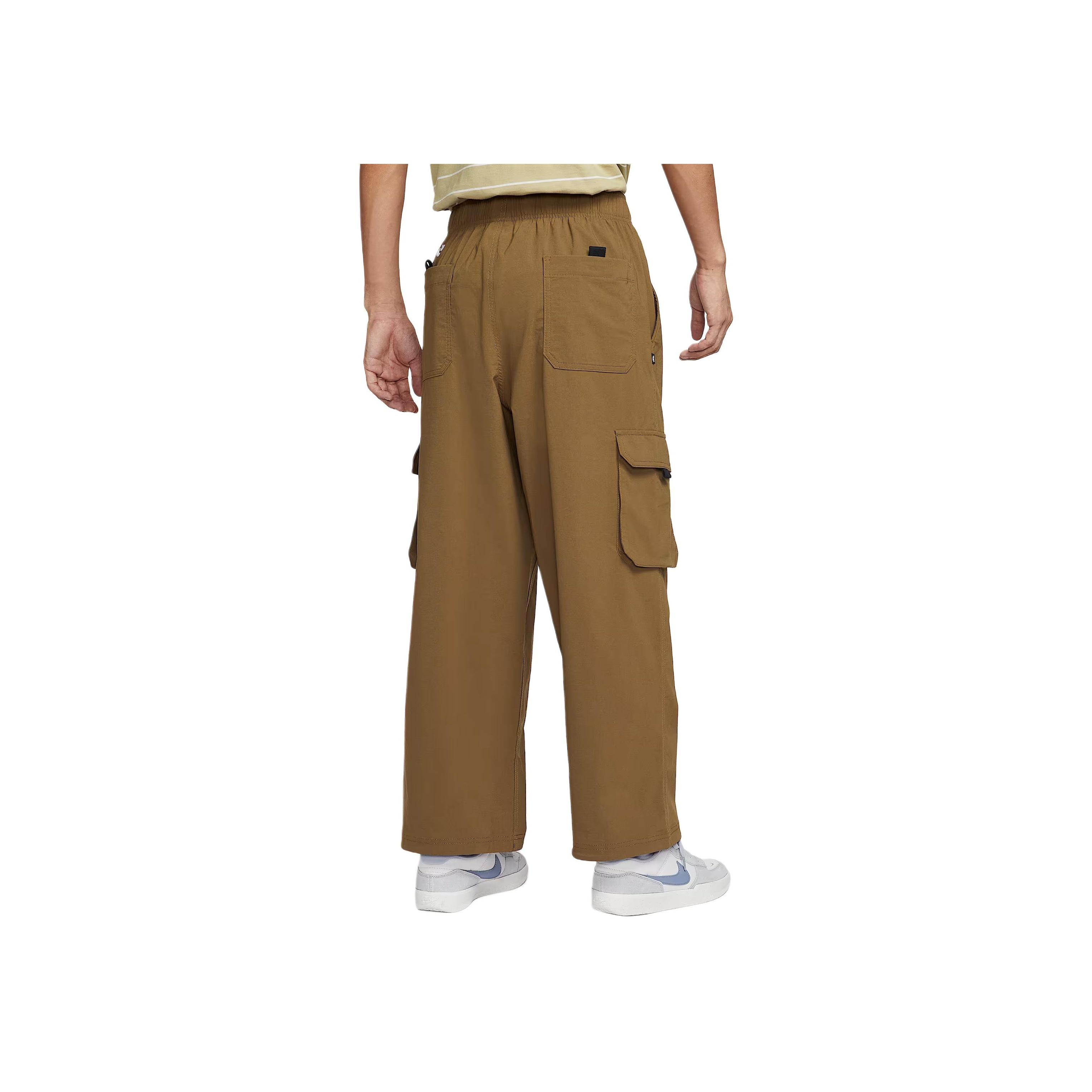 

New Nike SB Cargo Pants Men s Moss Wood Brown/White FV7348-235 2XL