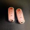 Pink Diamond Pattern Tpu 3 Button For Mazda 2 3 5 6 Gj Atenza Axela Demio Cx-3 Cx3 Cx-5 Cx5 Cx7 Cx-9 Cx8 Car Key Case Cover Fob