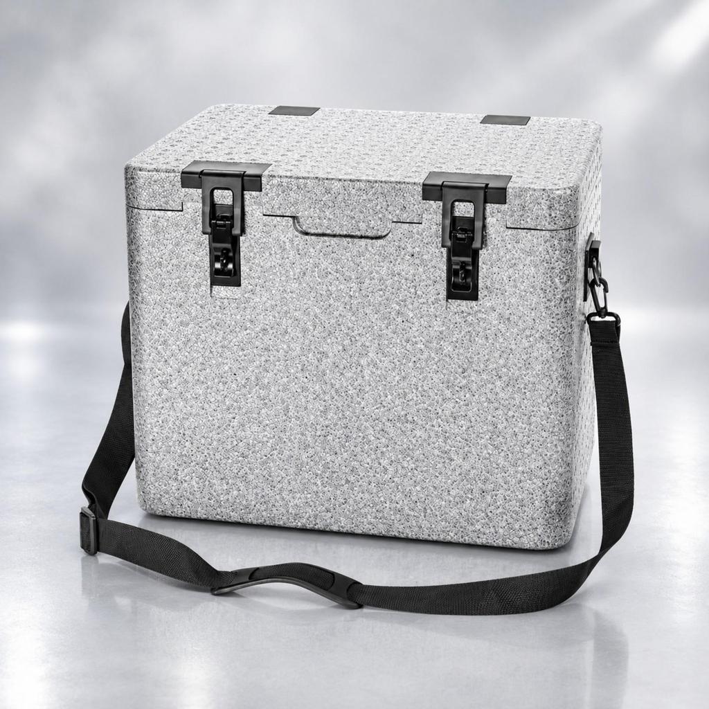 Expanded Polypropylene Foam Insulated Food Transport Box Temperatureoperated 37
