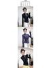 Korean Zipper Half-High Collar Slimming Jacket & Elegant Slim-Fit Long-Sleeve T-Shirt for Women 2025 Autumn/Winter