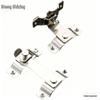 Extra Large Stainless Steel Sliding Door Lock with Right Angle Clasp for Bathroom