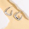 New Products Are Hot, Fashionable, Simple and Versatile, Hepburn Style Geometric Niche Earrings, Exquisite High-end Earrings.