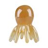 Resin Octopus Massage Comb Head Meridian Scraping Scalp Massage Brush Acupuncture Gua Sha Massage Comb Fatigue Relief Massage