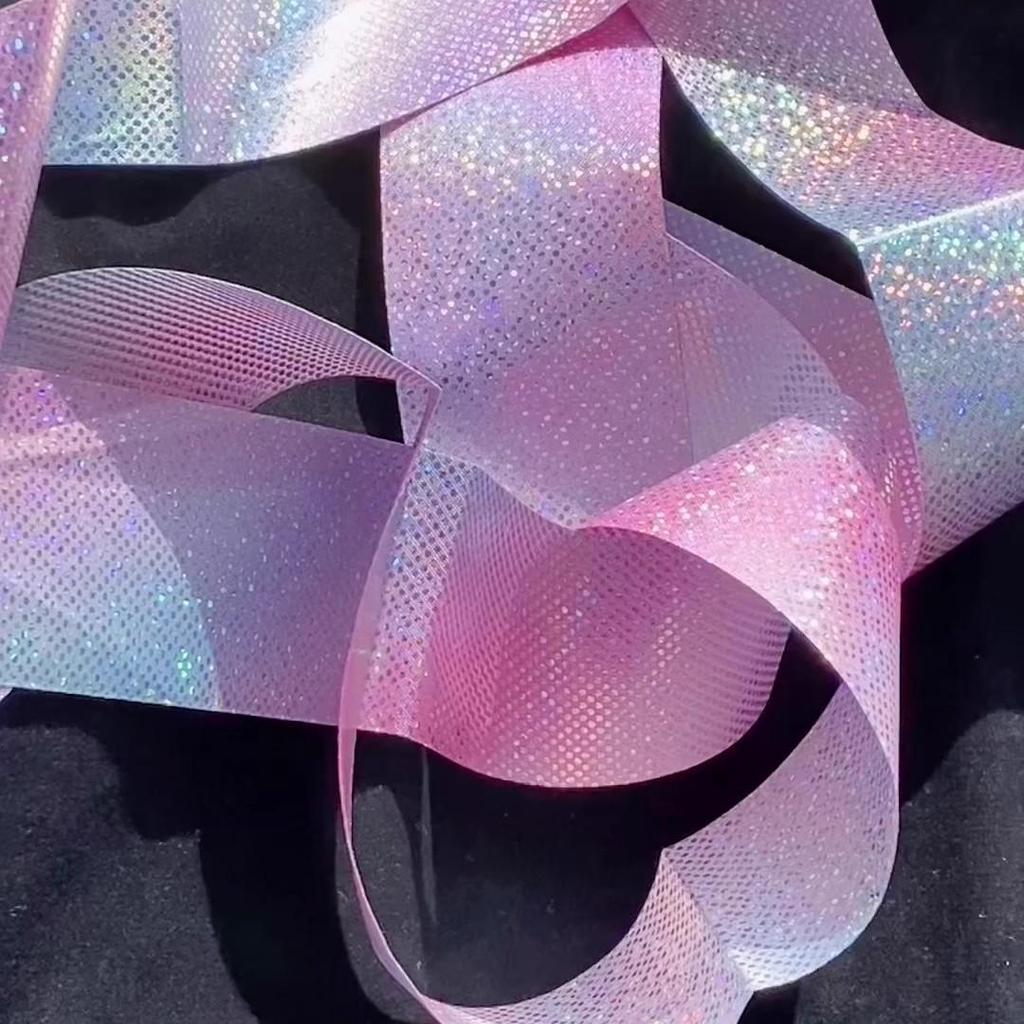 1pcs 2/4/6M Professional Glitter Dance Ribbon for Rhythmic Art Gymnastics Ballet Twirling Rod Stick Kids Training Equipment