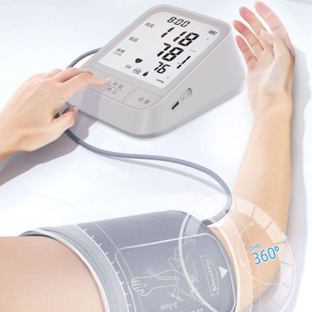 Automatic Digital Blood Pressure Monitor Large Display Upper Arm BP Monitor  Home Health Care
