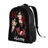 3D Printing N-Narutoes Akatsukis Backpack for Girls Boys Anime College School Travel Bags Men Women Bookbag Fits 15 Inch Laptop