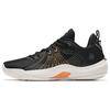 Cushioning Slip Resistant Abrasion Resistant Low Top Basketball Shoes Men's Black 112421607-2