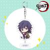 Demon Slayer Acrylic Keychain Tanjiro Nezuko Anime Double Sided Key Ring Accessories for Cosplay Set Gift Fans